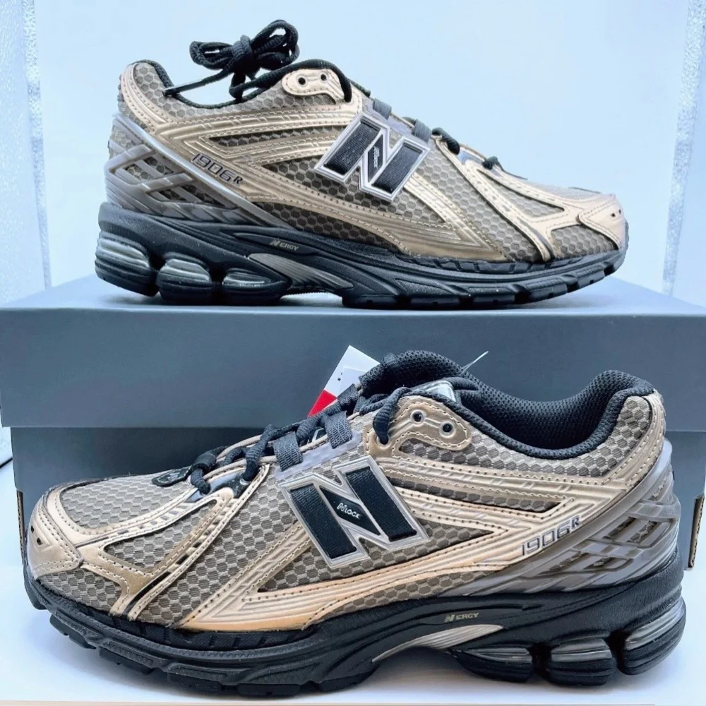New Balance 🔥 1906R Running Athletic Shoes Bronze Black Gold 1906 U1906RCJ NEW - Picture 4 of 13